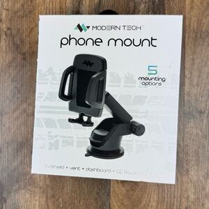 Black Phone Mount